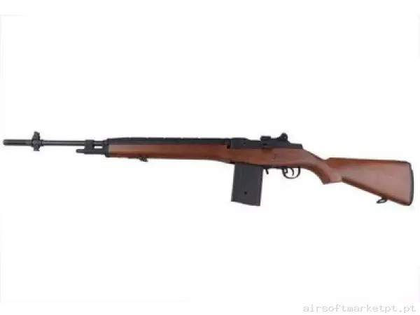 M14 Vietnam CM032 Cyma Acabamento Madeira — Rifles de Assalto (AR/M4/AK) — Airsoft Market PT