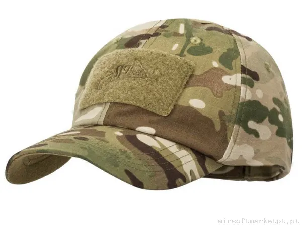 Boné de Beisebol Velcro Helikon-Tex Bbc Cap Nyco Ripstop multicam — Proteção Ocular & Facial — Airsoft Market PT