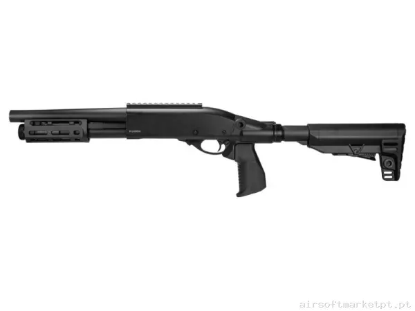 Réplica GBB Shotgun Secutor Velites Invicta G-Vi negra — Shotguns — Airsoft Market PT