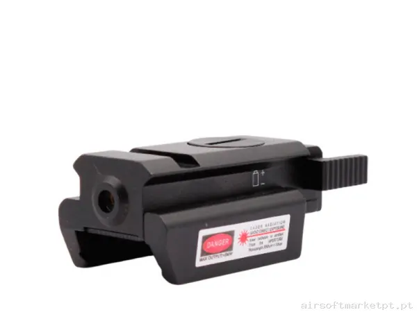 Láser pistola picatinny Arsenic AS10 negro — Lanternas & Lasers — Airsoft Market PT