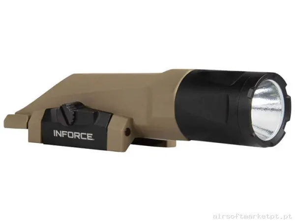 Lanterna Tática Inforce Wmlx White/Ir Gen 3 Dark Earth — Lanternas & Lasers — Airsoft Market PT