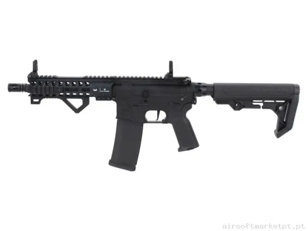 REPLICA AEG M4 SPECNA ARMS SA-E17 EDGE LIGHT OPS STOCK GEN.2 HAL2 ETU NEGRA — Rifles de Assalto (AR/M4/AK) — Airsoft Market PT