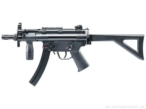 Réplica CO2 4.5mm SMG Umarex Mp5k PDW negra — SMGs — Airsoft Market PT