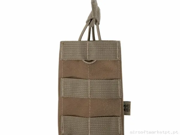 Pouch Magazine Pouch G36/Ak/M14/Sr25 Delta Tactics Open Top tan — Coletes & Rigs — Airsoft Market PT