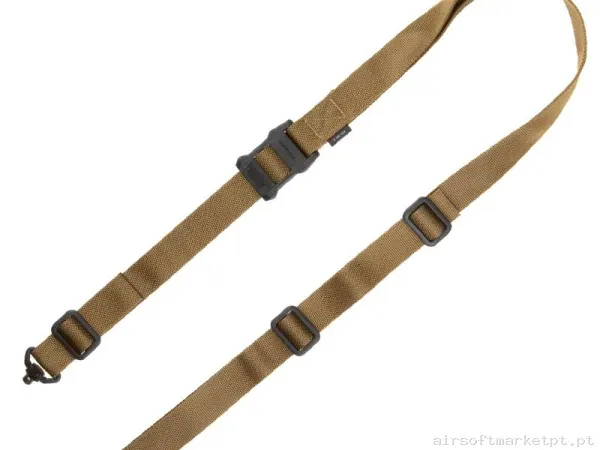 Correia Tática 2 Pontos Magpul Ms1 Qdm Sling coyote — Gear Táctico — Airsoft Market PT