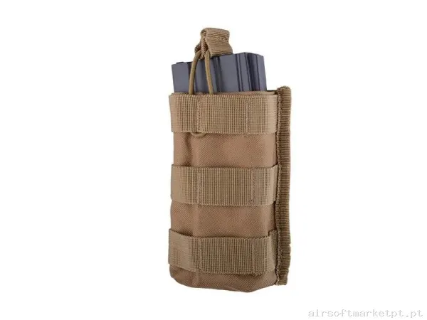 Pouch M4 Molle Modular Simple - Tan — Coletes & Rigs — Airsoft Market PT