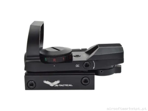 Mira laser de ponto vermelho JS Tactical — Lanternas & Lasers — Airsoft Market PT