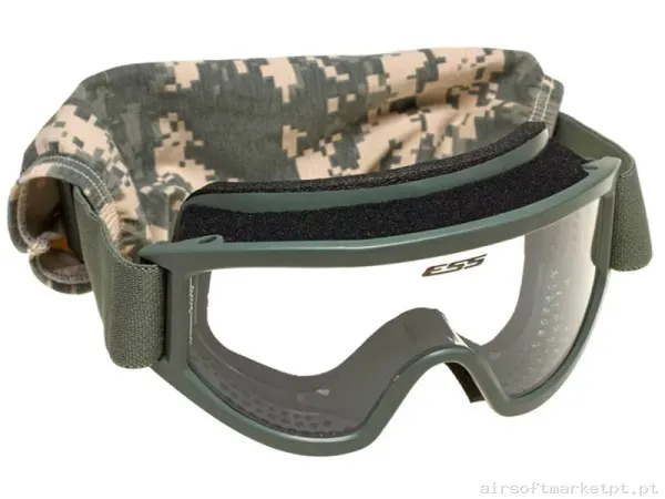 Óculos de proteção Ess Land Ops Goggle verde Fg/Acu Digital — Proteção Ocular & Facial — Airsoft Market PT