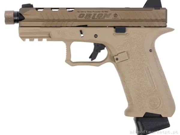 Réplica GBB Pistola G19 Poseidon Orion 1 Performance tan — Pistolas — Airsoft Market PT