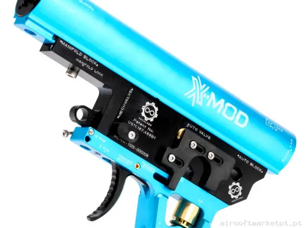 HPA Kit M4 Mechlabs Xx-Mod HPA Engine para Gb CNC Celeste — HPA & Linhas — Airsoft Market PT