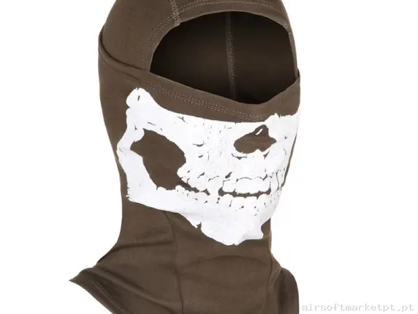 Balaclava Invader Gear Mps Death Algodon Ranger Green — Proteção Ocular & Facial — Airsoft Market PT