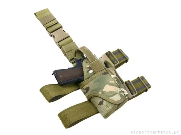 Pistolera Pernera Tornado - Multicam — Coletes & Rigs — Airsoft Market PT