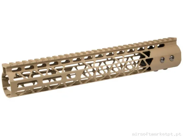 Externo Guardamão M-Lok Delta Armory Freya A21 12.2" tan — Acessórios & Componentes — Airsoft Market PT