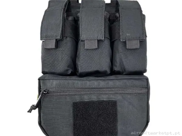 BACKPANEL MOLLE SIXMM NEGRO — Coletes & Rigs — Airsoft Market PT