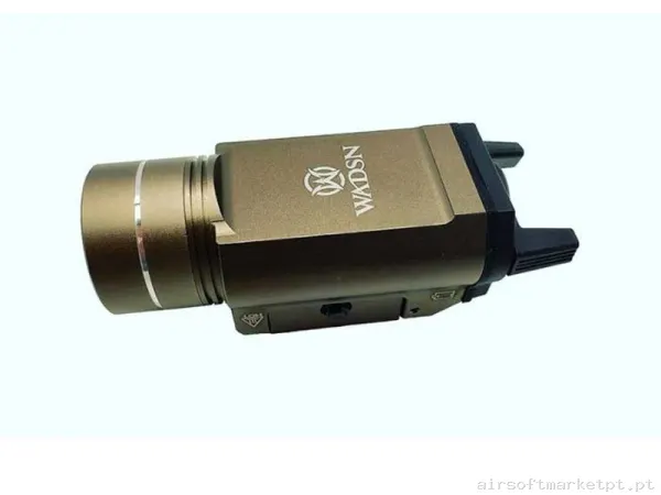 LINTERNA PARA PISTOLA WADSN ESTILO TLR-1 TAN — Lanternas & Lasers — Airsoft Market PT