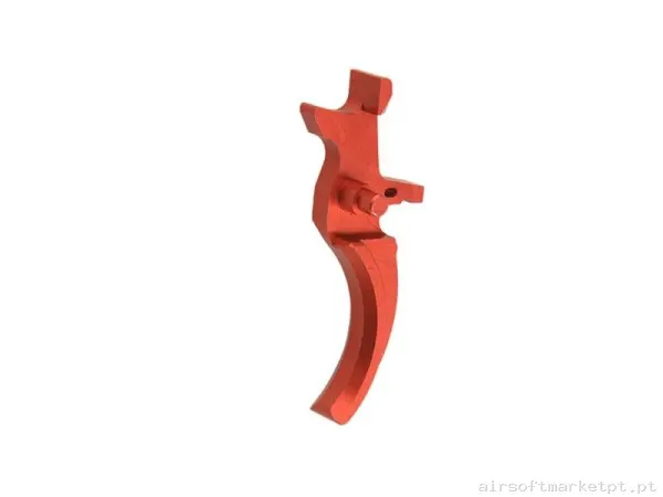 Gatillo Rojo CNC E Para M4 Retro Arms — Peças Internas (AEG) — Airsoft Market PT