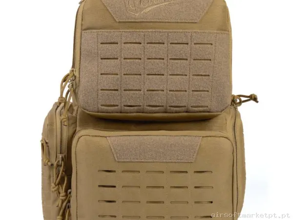 Mochila Tática Conquer Range EDC Backpack marrom coyote — Sacos & Mochilas — Airsoft Market PT