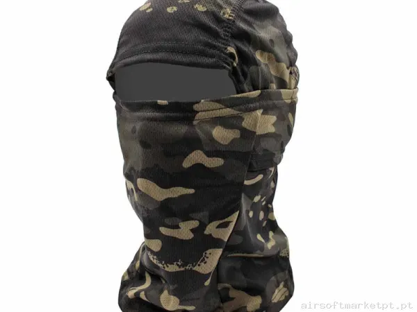 Balaclava Corso Multicam Black — Proteção Ocular & Facial — Airsoft Market PT