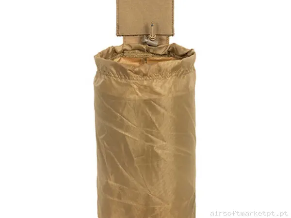 Pouch Bolsa Descarga Enrollable Oem Belt Mounted Small Dump Pouch coyote — Coletes & Rigs — Airsoft Market PT