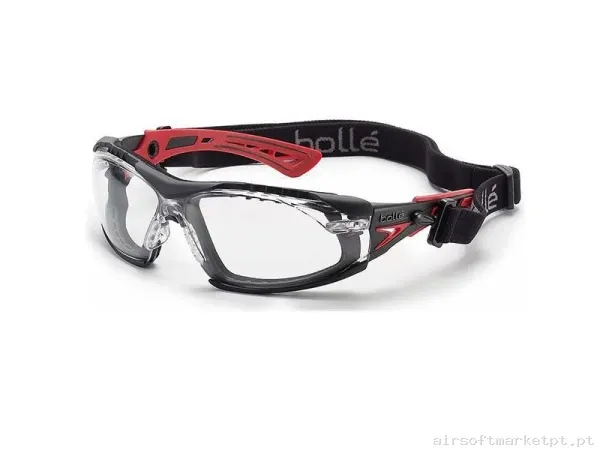 Gafas Bollé RUSH+ transparentes Antivaho + Kit Protección SBR — Proteção Ocular & Facial — Airsoft Market PT