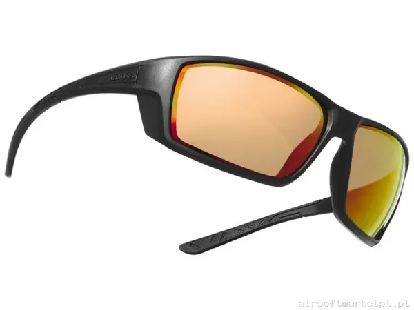 Óculos Helikon-Tex Loxray Polarizados Set Pc Laranja Preto — Proteção Ocular & Facial — Airsoft Market PT