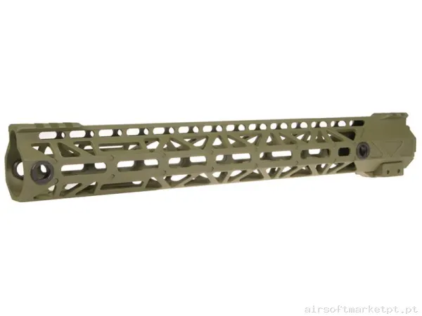 Externo Guardamão M-Lok Delta Armory Freya A24 14.3" verde od — Acessórios & Componentes — Airsoft Market PT