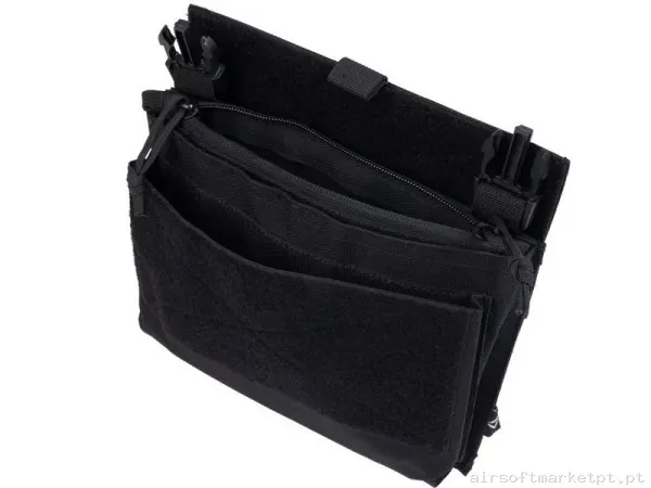 Front Panel Delta Tactics Force Mk1 Negro — Coletes & Rigs — Airsoft Market PT