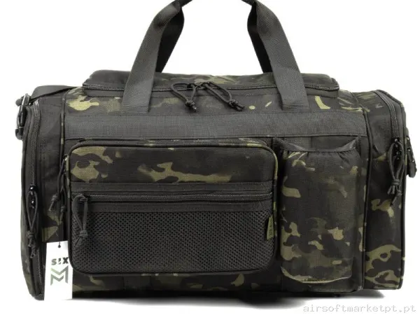 Saco de Transporte Multiuso Sixmm Ranger Bag 45cm Estilo multicam Black — Sacos & Mochilas — Airsoft Market PT