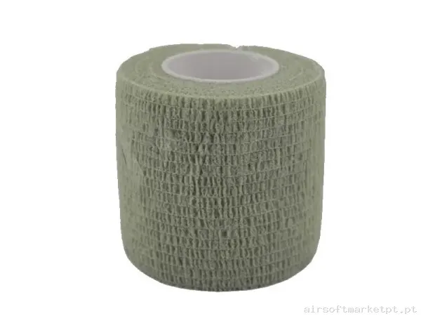 CINTA CAMUFLAJE ADHESIVA IMMORTAL 5CM 4.5M VERDE OD — Vestuário (Fardas) — Airsoft Market PT