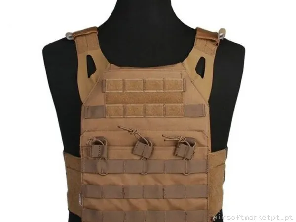 CHALECO JPC EMERSON EMERSON COYOTE BROWN — Coletes & Rigs — Airsoft Market PT