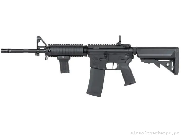 Réplica AEG M4 Specna Arms SA-P03 Prime Rra Aster II ETU Bldc preta — Rifles de Assalto (AR/M4/AK) — Airsoft Market PT