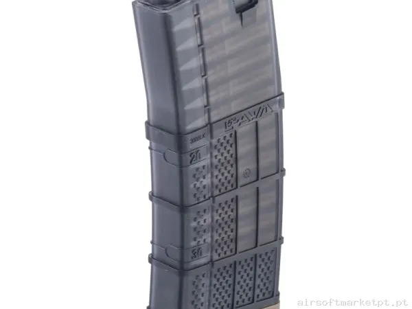 Magazine Réplica Midcap M4 Cyma Lancer L5awm Polímero 190 Bbs tan (.300 Blk) — Armas (Réplicas) — Airsoft Market PT