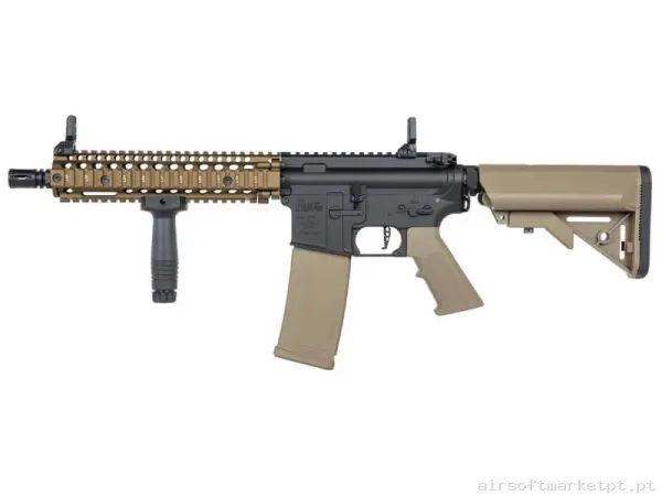 Réplica AEG M4 Specna Arms Mk18 Daniel Defense SA-P19 Prime Aster II ETU Chaos Bronze — Rifles de Assalto (AR/M4/AK) — Airsoft Market PT
