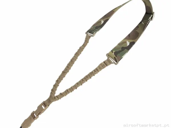 Cinta Tática 1 Ponto Warrior Assault Single Point Bungee Sling H&K Hook multicam — Gear Táctico — Airsoft Market PT