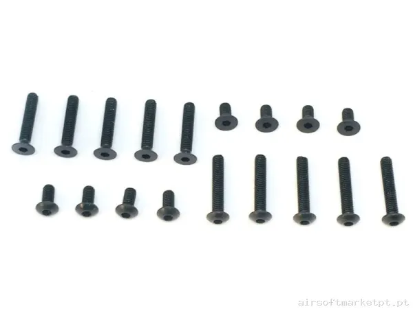 Interno Tornillo Set Epes Gearbox Ver.2 AEG (Hexagonal) — Peças Internas (AEG) — Airsoft Market PT