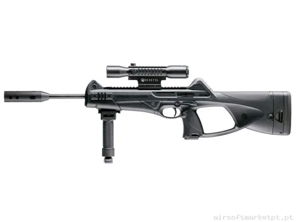 Airgun CO2 4.5mm Rifle Umarex Beretta Cx4 Storm Kit preta — Rifles de Assalto (AR/M4/AK) — Airsoft Market PT