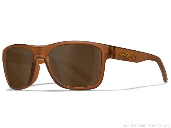 Óculos Wiley X Ovation marrom Marrons — Proteção Ocular & Facial — Airsoft Market PT