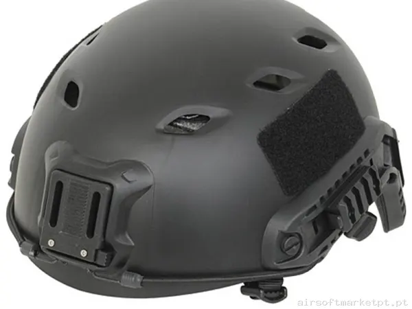 Capacete Fast Emerson Bj Ajuste Rápido preto — Capacetes — Airsoft Market PT