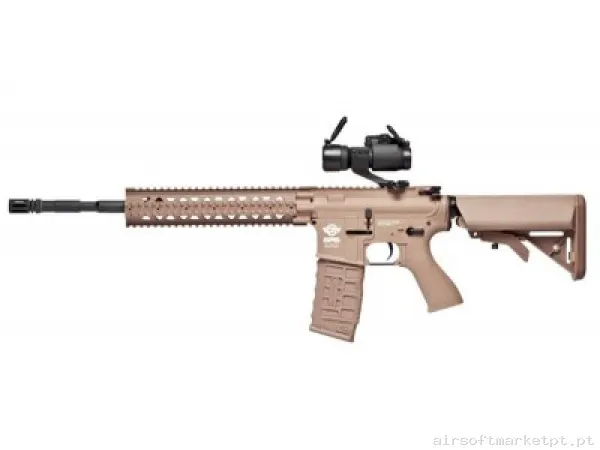 CM16 R8 L G&G Não Tan — Rifles de Assalto (AR/M4/AK) — Airsoft Market PT