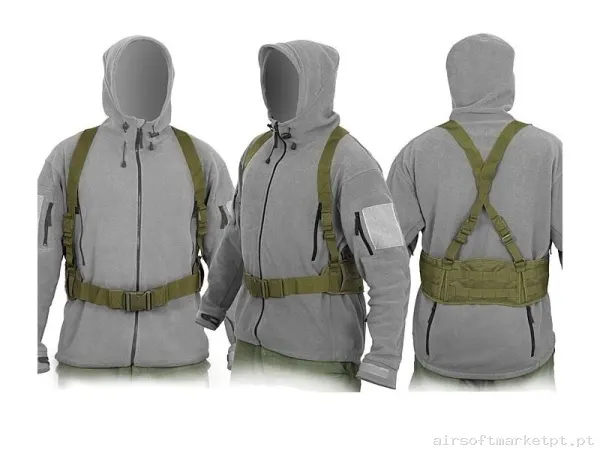 Cinturón Molle Táctico - Verde OD — Gear Táctico — Airsoft Market PT