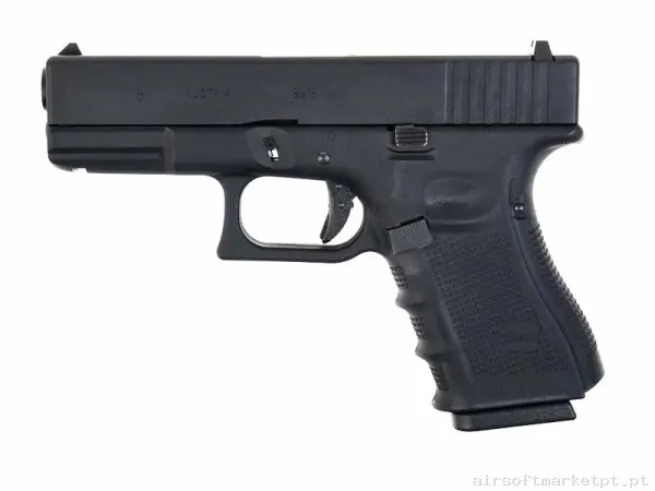 Pistola Glock 19 GEN4 WE GAS Negra — Pistolas — Airsoft Market PT