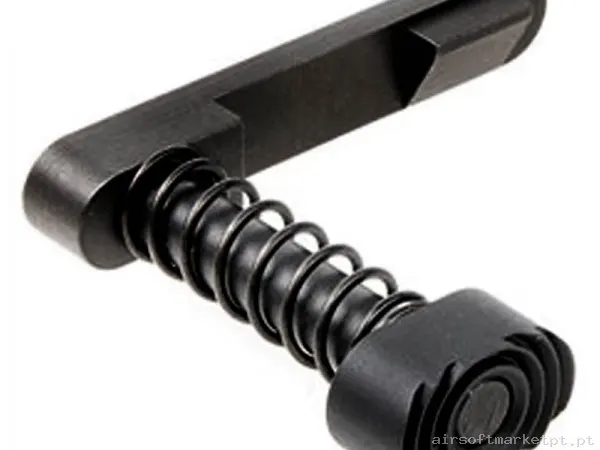 Externo Retentor de Magazine MWS Angry Gun CNC Aço Magazine Catch preto — Acessórios & Componentes — Airsoft Market PT
