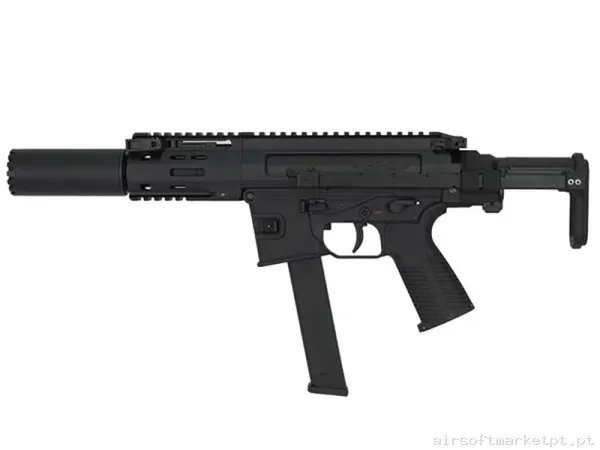 Réplica GBB SPC-9G Pro PDW Maruyama preta (By VFC) — SMGs — Airsoft Market PT