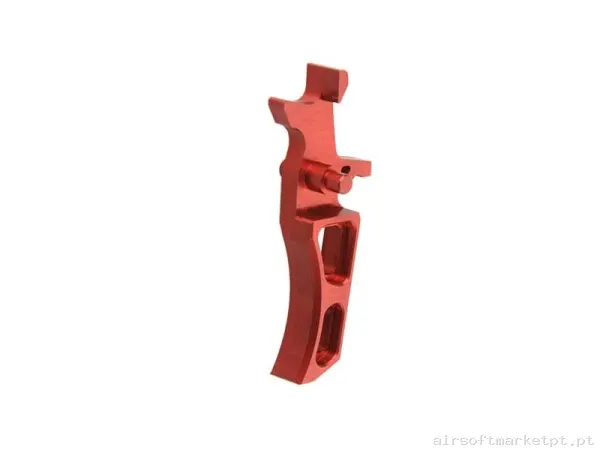 Gatillo Rojo CNC I Para M4 Retro Arms — Peças Internas (AEG) — Airsoft Market PT